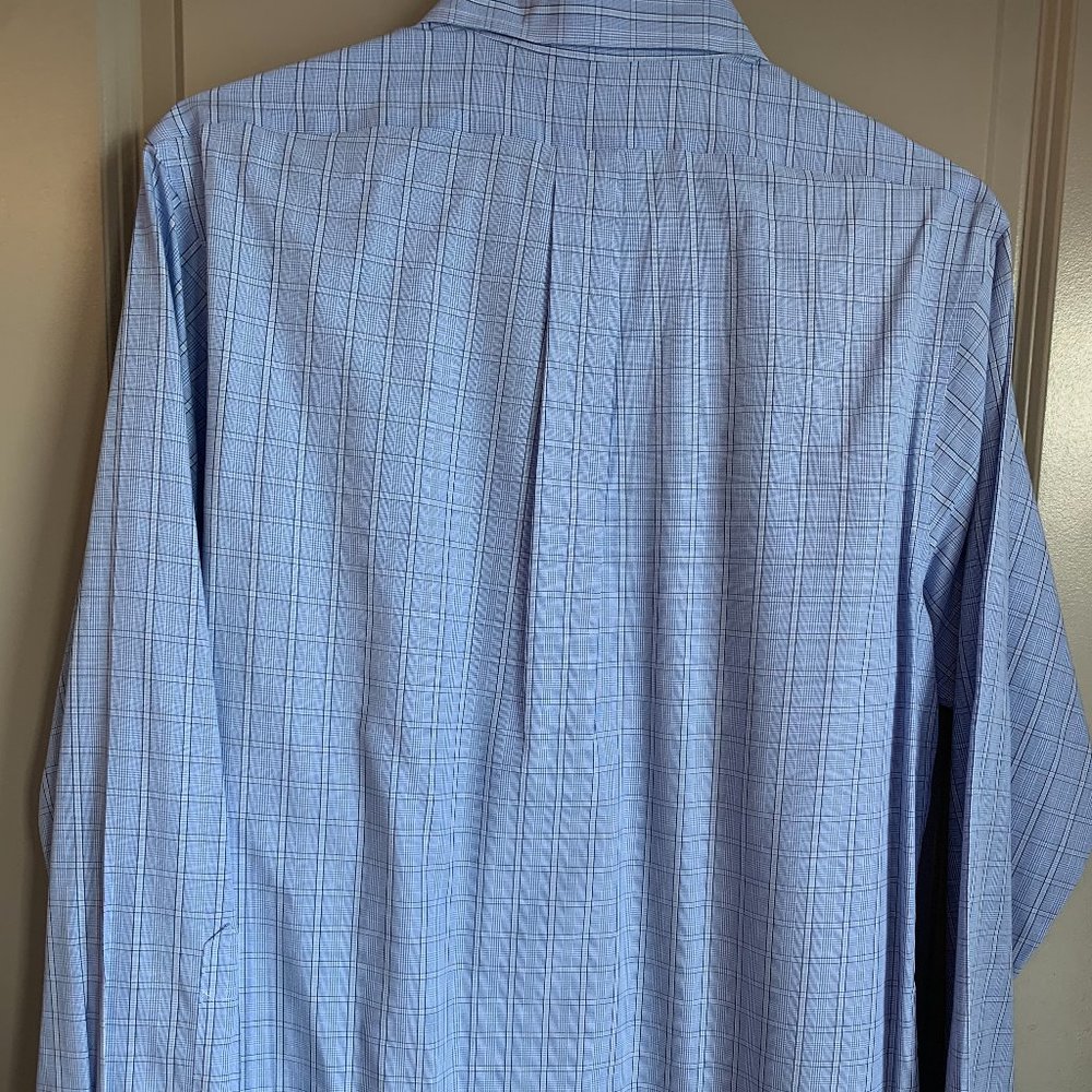 Brooks Brothers Blue Plaid Button Down Shirt - Picture 2 of 6